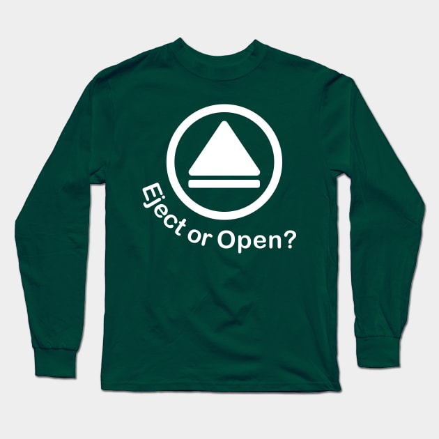 PLAYER ICONS - EJECT OR OPEN? V.1 Long Sleeve T-Shirt by inukreasi